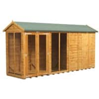 Power Apex Summerhouse 433.8 (W) x 433.8 (D) x 214.7 (H) cm 144PASHC4