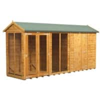 Power Apex Summerhouse 433.8 (W) x 433.8 (D) x 214.7 (H) cm 144PASHC6