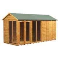 Power Apex Summerhouse 433.8 (W) x 433.8 (D) x 228.8 (H) cm 146PASHC4