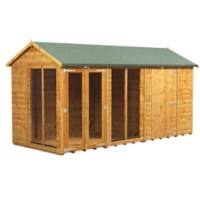 Power Apex Summerhouse 433.8 (W) x 433.8 (D) x 228.8 (H) cm 146PASHC6