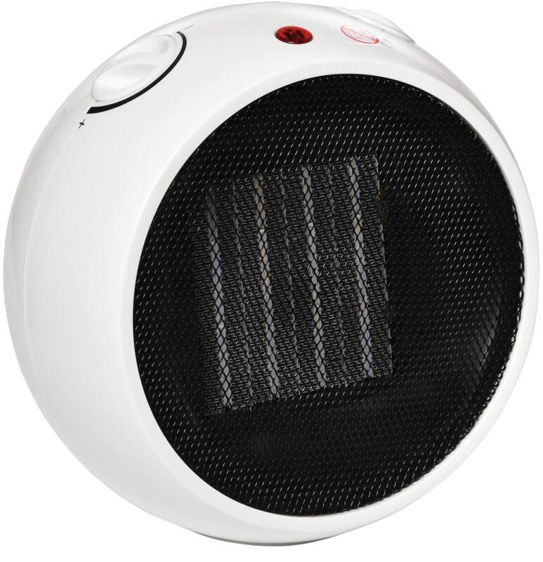 HOMCOM Heater 18.5 x 22 x 21 cm