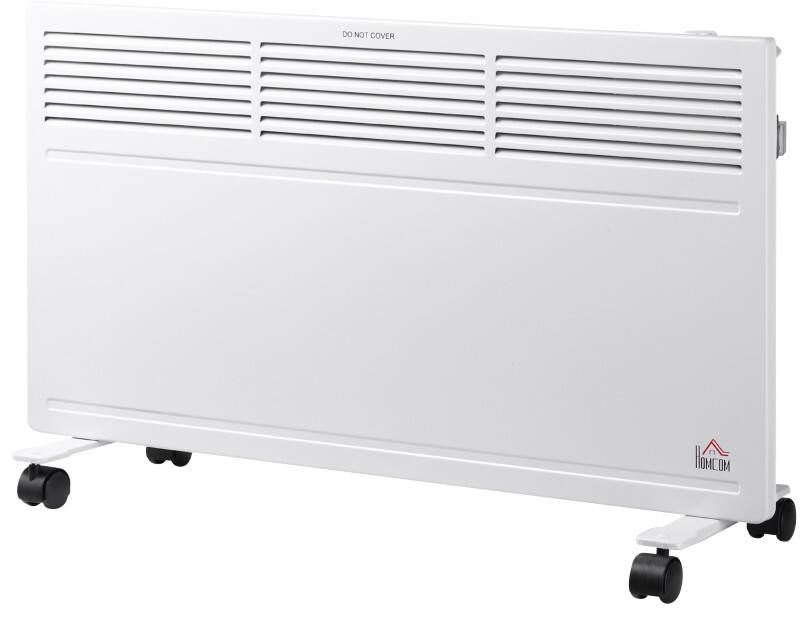 HOMCOM Electric Radiator 1300 W White