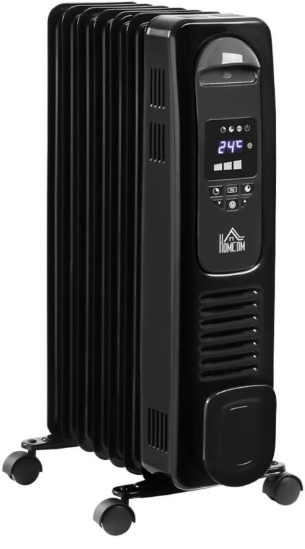 HOMCOM Radiator 1630 W Black