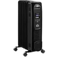 HOMCOM Radiator 1630 W Black