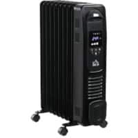 HOMCOM Radiator 2720 W Black