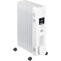 HOMCOM Radiator 2180 W White