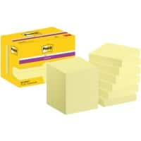 Square Sticky Notes / Pastel Post It Notes / Memo Pads of 100 Pages Each  76x76mm / Great for Studying, Reminders & to Do Lists 