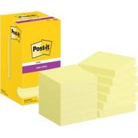 Post-it, Lined Super Sticky Note Pad, Coloured Notes Pink, Green, Memo Note  Pad for Note Taking and Making Lists, 2 Pads of 45 Sheets, Post-it Note