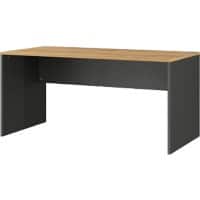GERMANIA GW-Pasadena Office Desk Rectangular Oak 1,580 (W) x 790 (D) x 750 (H) mm