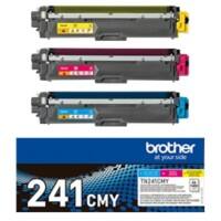 Brother TN241CMY Original Toner Cartridge Cyan, Magenta, Yellow Pack of 3 Multipack