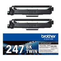 Brother TN247BKTWIN Original Toner Cartridge Black Pack of 2 Duopack