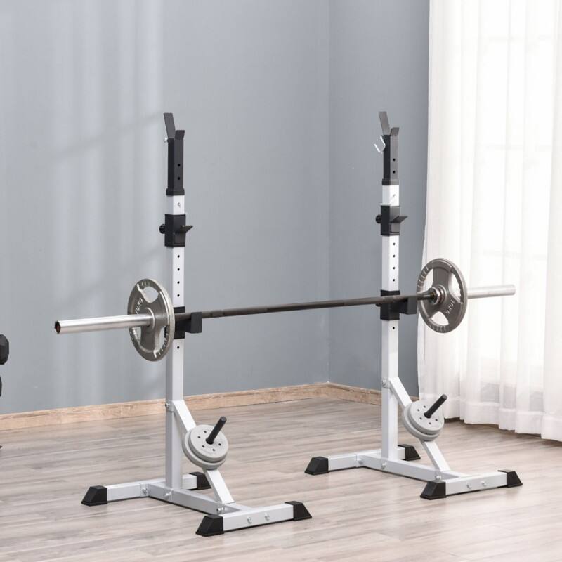 HOMCOM Barbell Rack