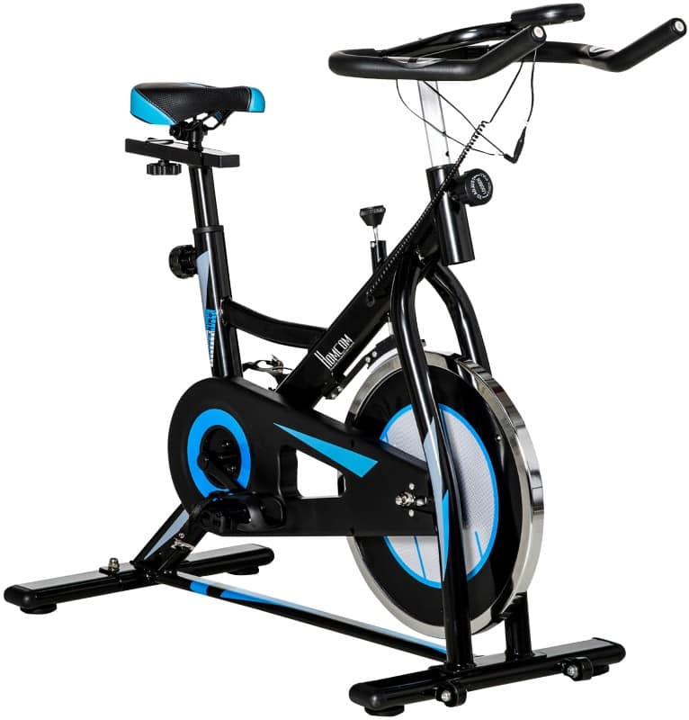 HOMCOM Spinning Exercise Bike LCD