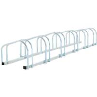 HOMCOM Bike Stand 6 Bikes Floor Mounted