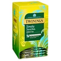 Twinings 100% Sencha Green Tea Simply Sencha Pack of 15