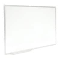 Whiteboard Wall Mounted Magnetic Lacquered Steel Single Side 45 (W) x 60 (H) cm