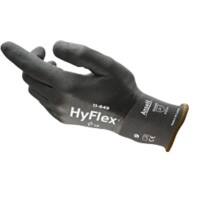 HyFlex Handling Gloves Foam, Nitrile Size 10 Black 12 Pairs
