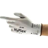 HyFlex Non-Disposable Handling Gloves PU (Polyurethane) Size 10 White 12 Pairs