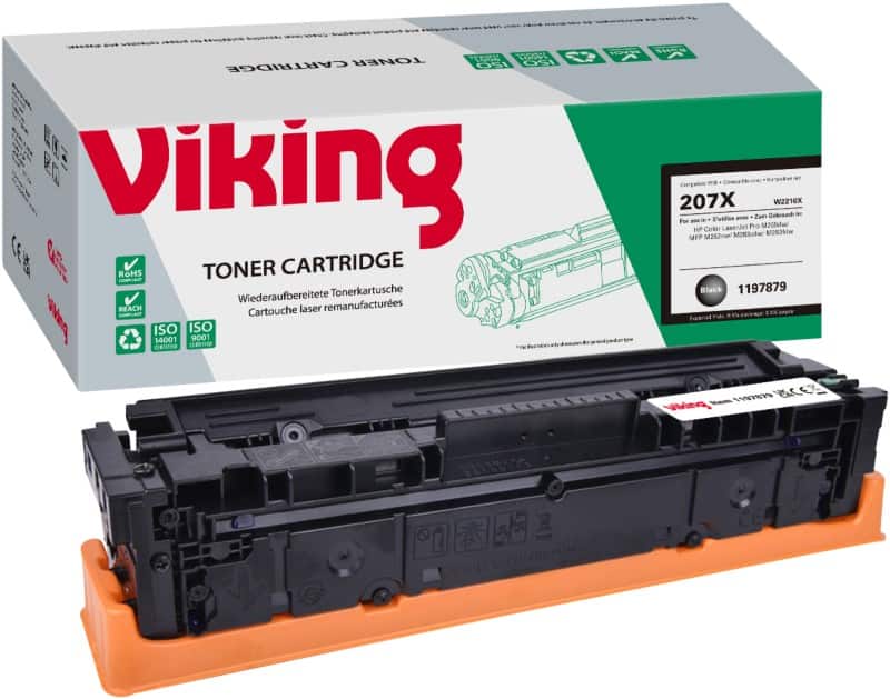 Viking 207X Compatible HP Toner Cartridge HP 207X Black