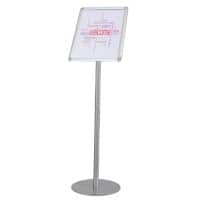 TWINCO Display Stand A4 Carbon Steel Silver