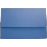 Document Wallets Half Flap A4 Foolscap 285 gms Cardboard Manilla Filing  Folder .