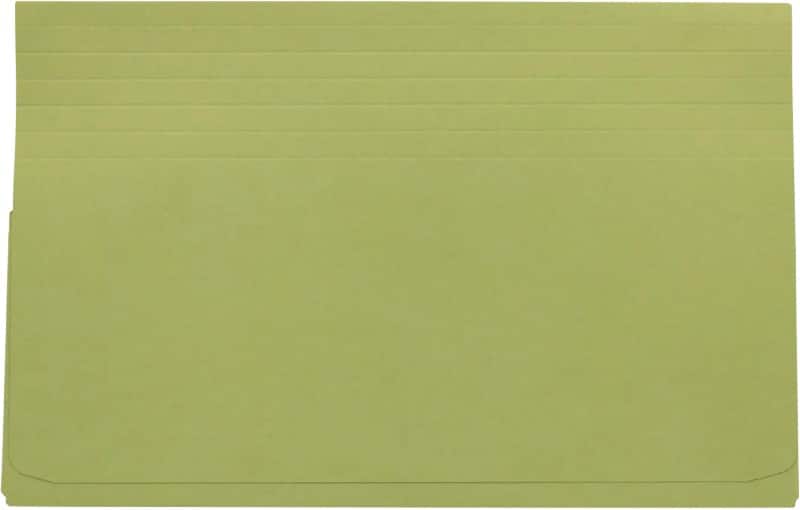 Guildhall Probate Document Wallet PRW2-GRNZ A4, Foolscap Flap Manilla Landscape 37 (W) x 26.5 (D) x 7 (H) cm Green Pack of 25