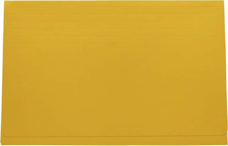 Guildhall Probate Document Wallet PRW2-YLWZ A4, Foolscap Flap Manilla Landscape 37 (W) x 26.5 (D) x 7 (H) cm Yellow Pack of 25