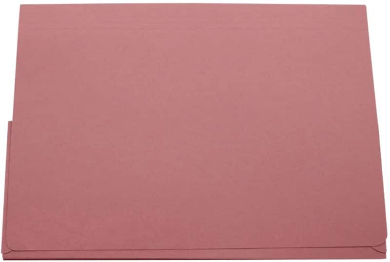 Guildhall Pocket Wallet PW3-PNKZ A4, Foolscap Flap Manilla Landscape 38 (W) x 27 (D) x 14 (H) cm Pink Pack of 50