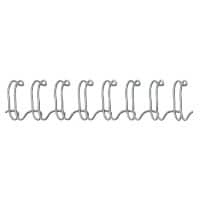 Fellowes Binding Wires A4 6 mm 1-35 Metal Silver Pack of 100