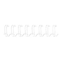 Fellowes Binding Wires A4 10 mm 61-80 Metal White Pack of 100