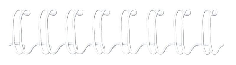Fellowes Binding Wires A4 12 mm 81-100 Metal White