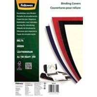 Fellowes Binding Cover Pulp Green Pack of 100