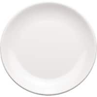 Seco Plate Melamine 180 mm Dishwasher Safe White Pack of 6