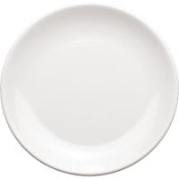 Seco Plate Melamine 230 mm Dishwasher Safe White Pack of 6