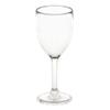 Seco Wine Glass Polycarbonate 265 ml Transparent Pack of 6