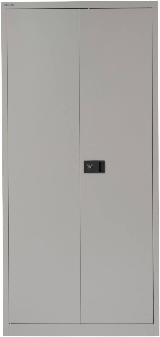 Bisley Stationery Cupboard Grey Steel E782A04-AV4 914 x 400 x 1950mm