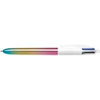 BIC 4 Colours Gradient Ballpoint Pen Black, Blue, Green, Red Medium 0.4 mm Refillable