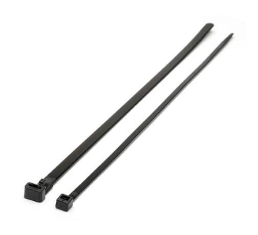 Seco Reusable Cable Ties Transparent 7.6 (W) mm Pack of 100