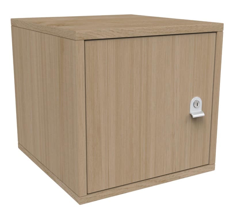 Bisley Outline Locker Steel 400 mm x 18 mm Kendall Oak