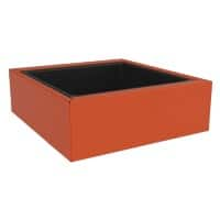 Bisley Outline Planter Steel Bisley Orange