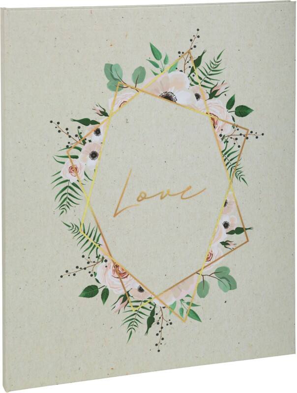 Exacompta Guest Book Cardboard, Paper Multicolour 4718E 22 (W) x 27 (D) x 2 (H) cm