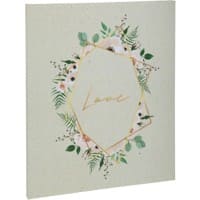 Exacompta Guest Book Cardboard, Paper Multicolour 4718E 22 (W) x 27 (D) x 2 (H) cm