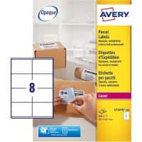 Avery Laser Address Labels L7165B-100 adhesive A4 White 6.77 x 9.91 cm 100 Sheets of 8 Labels