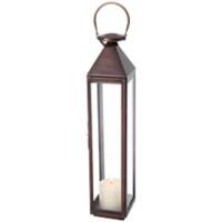 Living and Home Candle Holder LG0516 Brown