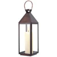 Living and Home Candle Holder LG0517 Brown