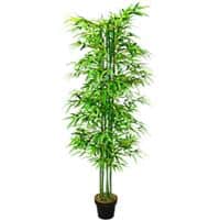 Living and Home Artificial Plant Bamboo Tree Polyethylene 180 cm Green