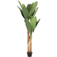 Living and Home Artificial Plant Banana Tree Polyethylene 150 cm Green