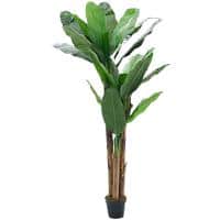 Living and Home Artificial Plant Bird of Paradise Plant Polyethylene 180 cm Green
