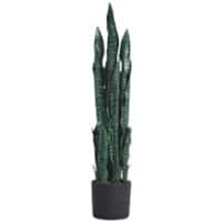 Living and Home Artificial Plant Snake Plant Polyethylene 90 cm Green