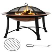 OutSunny Firepit 842-173 Steel